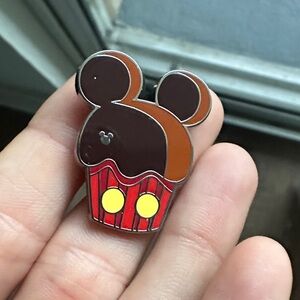 Authentic Disney 2025 Mickey Cupcake Pin - Wave B